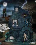 Mezco's Monsters 5 Points akčná figúrkas Tower of Fear Deluxe Set 9 cm